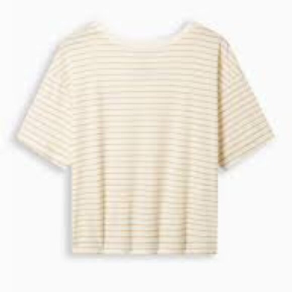 Torrid Bombshell Signature Jersey Crew Neck Crop Tee - Picture 11 of 13